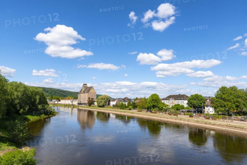 The River Weser near Holzminden