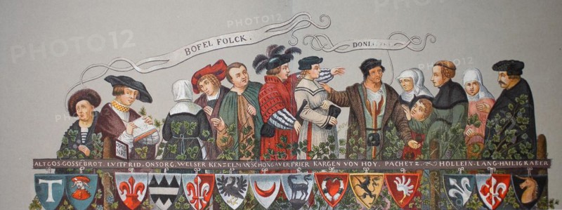 Ethnic groups in the time of the Augsburg patricians