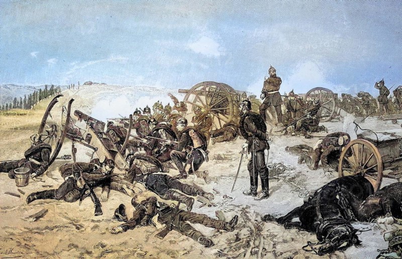 The Lower Rhine Fusilier Regiment No. 59 at Gravelotte