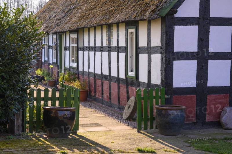 Half-timbered house on the Duemmer