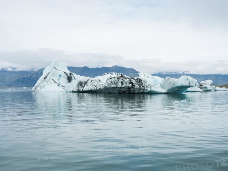 Iceberg in Joekulsarlon Glacier Lagoon