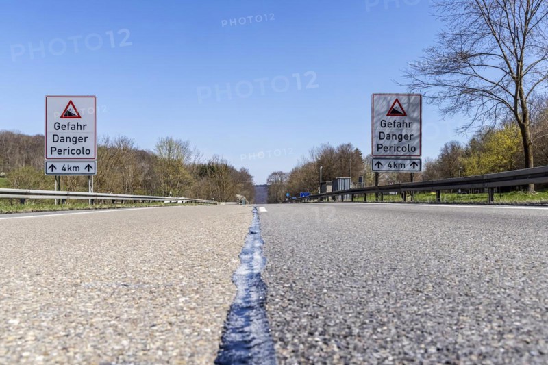 Drackenstein slope on the A8 motorway. For reasons of topography