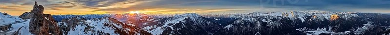 Sunset from Wendelstein