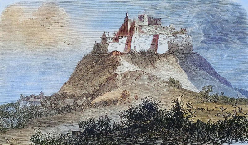 View of the fortress Lichtenberg