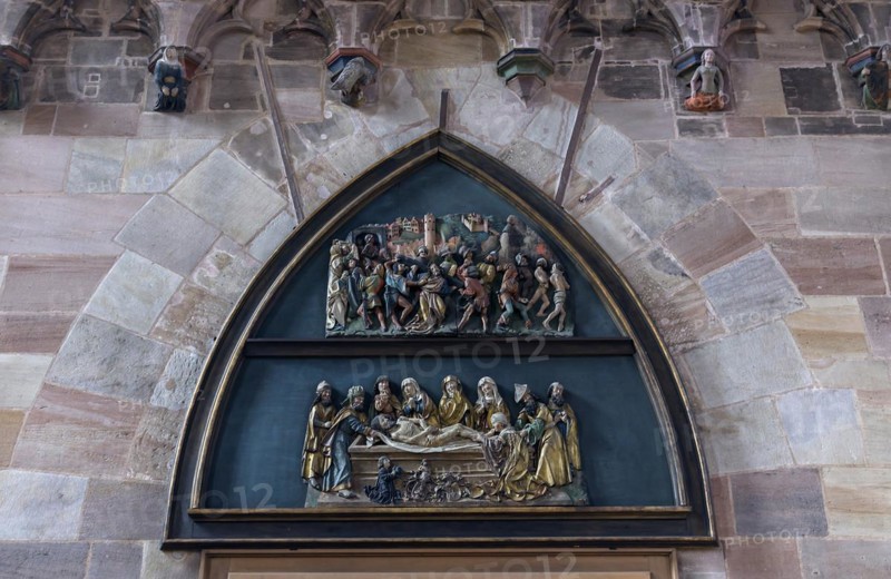 Relief of Late Gothic Scenes