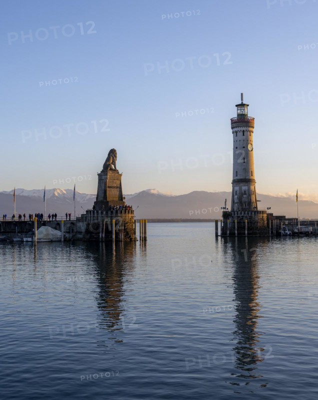 Harbour entrance of Lindau harbour