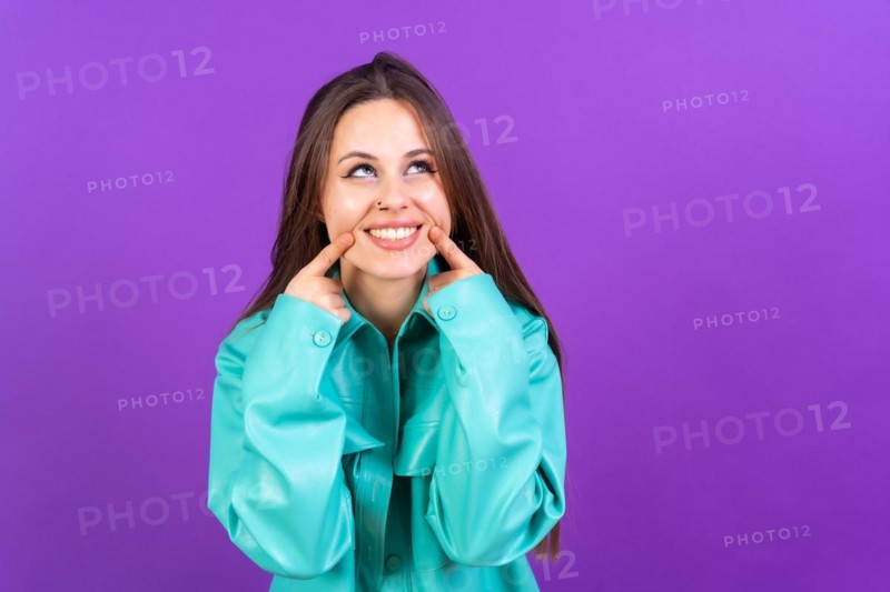 Close up portrait of young woman