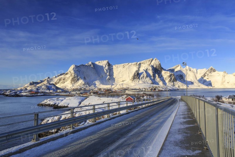 Bridge over fjord