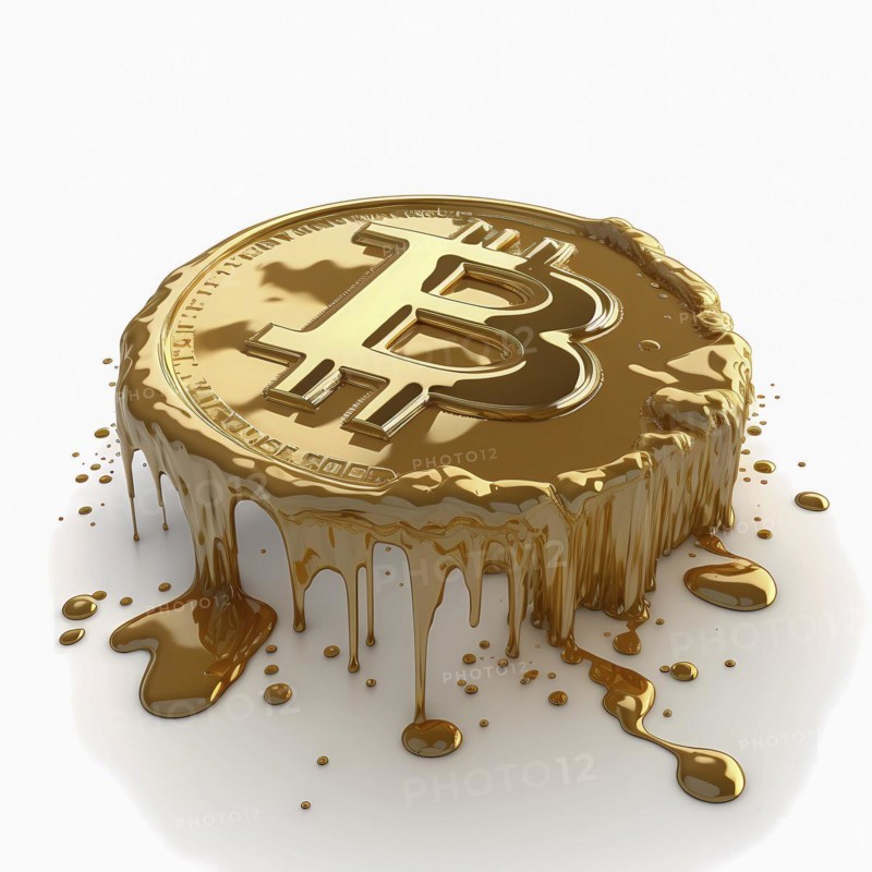 Decline in value of bitcoin and digital currency