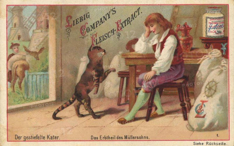 Picture series Puss in Boots