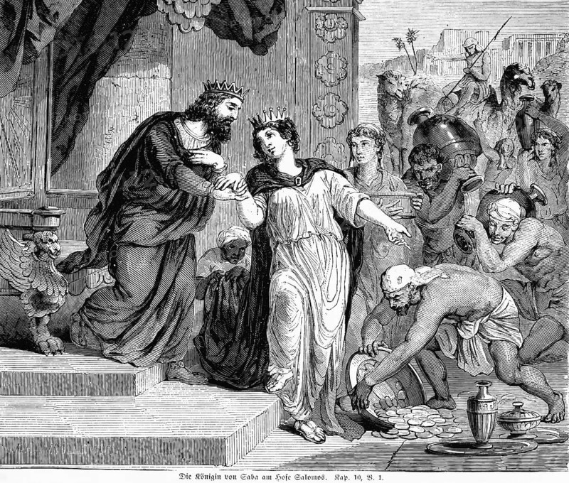 Doe Queen of Sheba at Solomon's Court