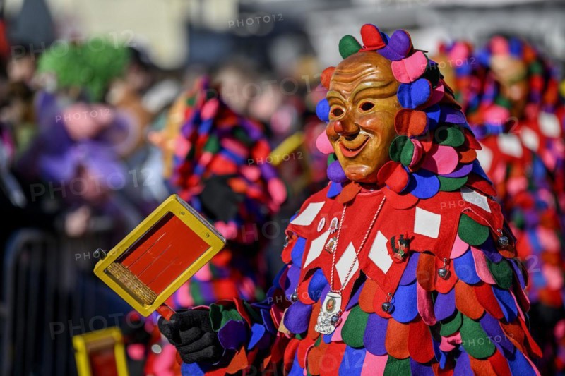 Narro group from Oberkirch at the Great Carnival Parade