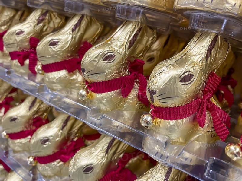Easter on the supermarket shelf