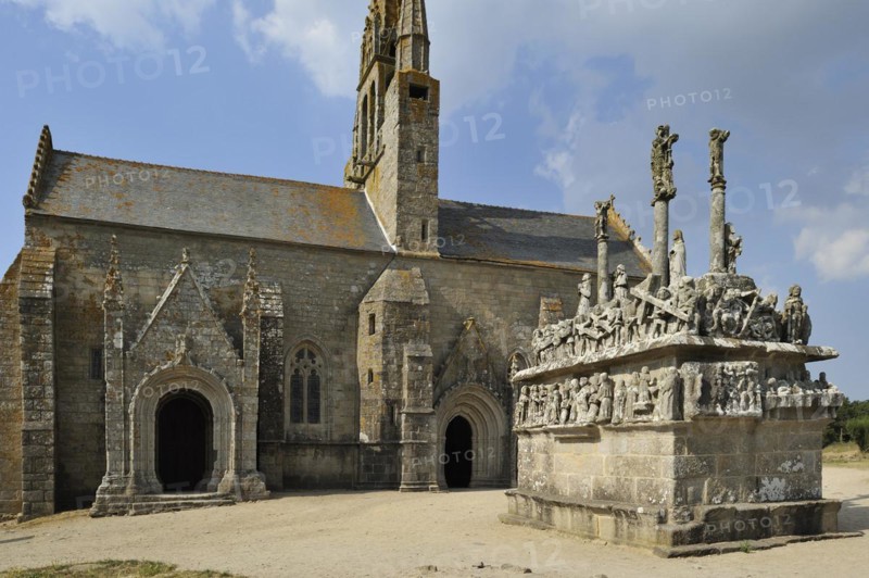 The chapel Notre-Dame-de-Tronoen and calvary
