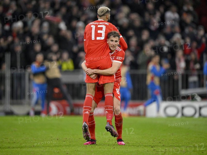 Goal celebration Eric Maxim Choupo-Moting FC Bayern Munich FCB