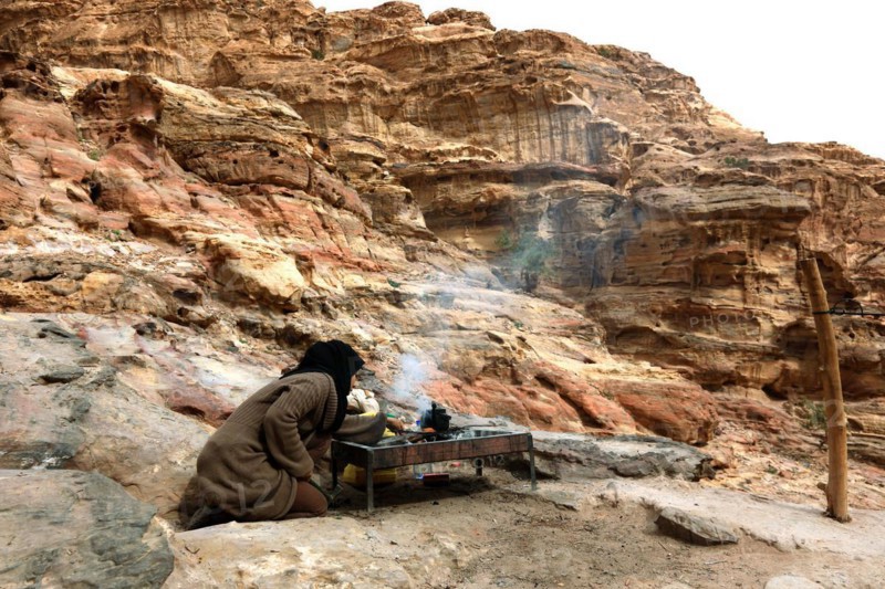 Ascent to the monastery of Ad-Deir