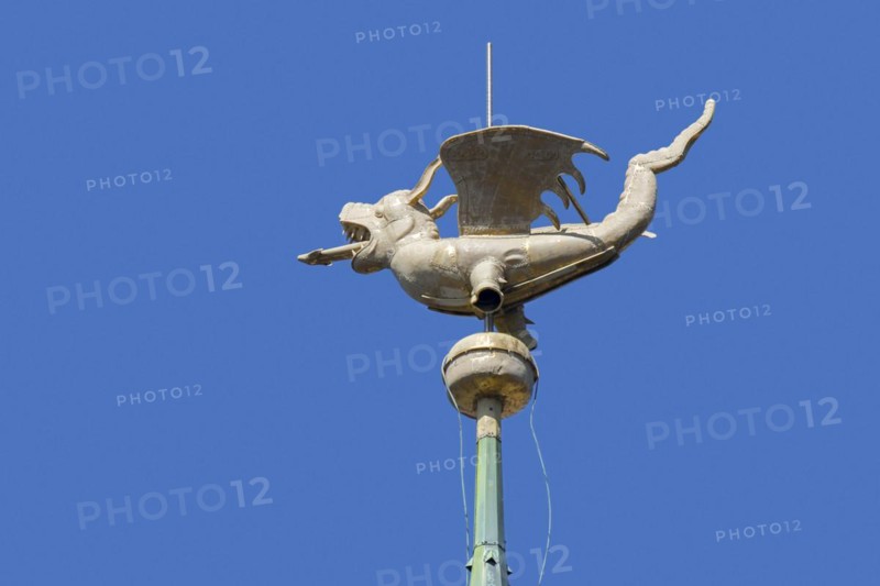 Dragon on spire of the belfry of Ghent