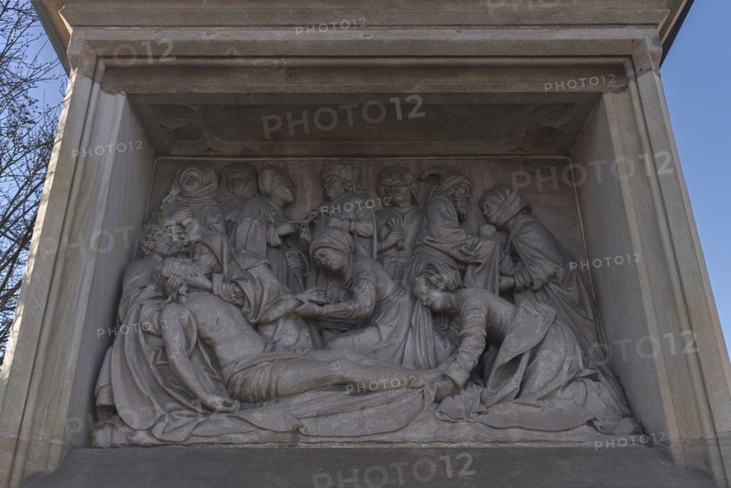 Seventh Stations of the Cross by Adam Kraft
