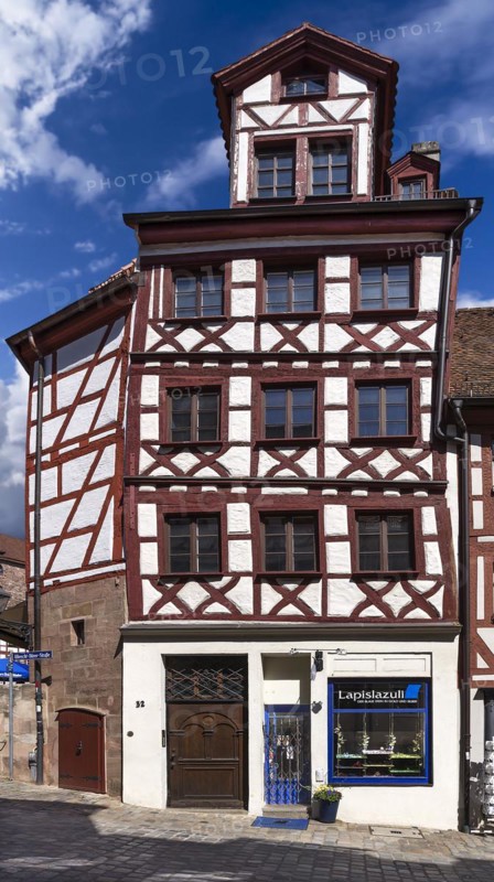 Historic half-timbered house