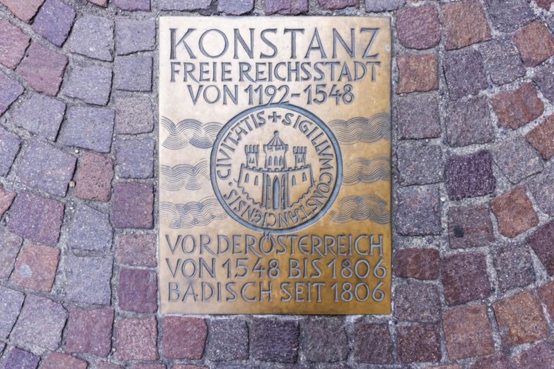 Floor plate in Constance on Lake Constance