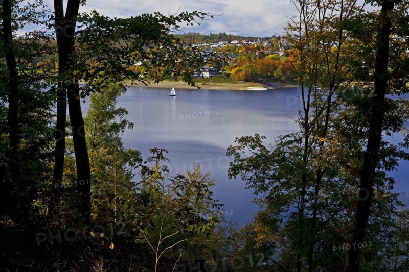Sorpesee with a view of Langscheid
