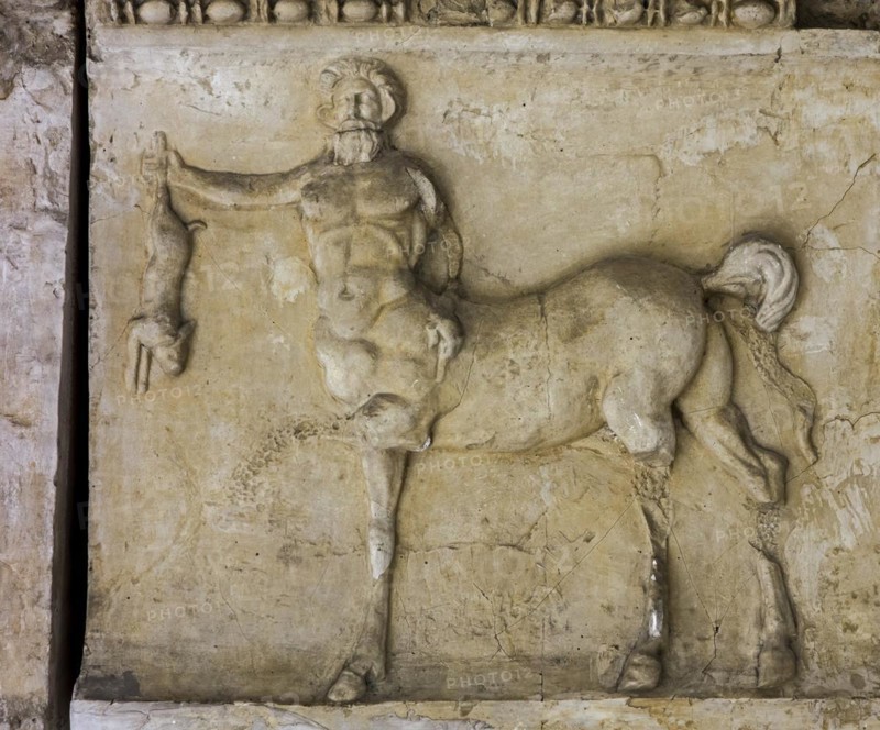 Roman frieze showing centaur