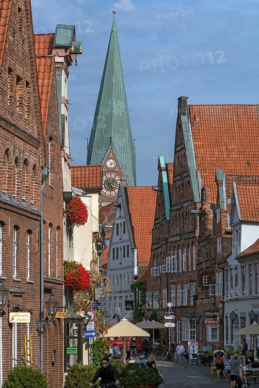 Historic Giebl houses in the old town