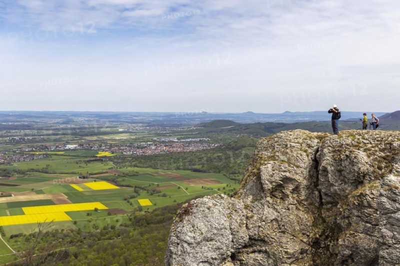 View from Breitenstein over the Alb foreland