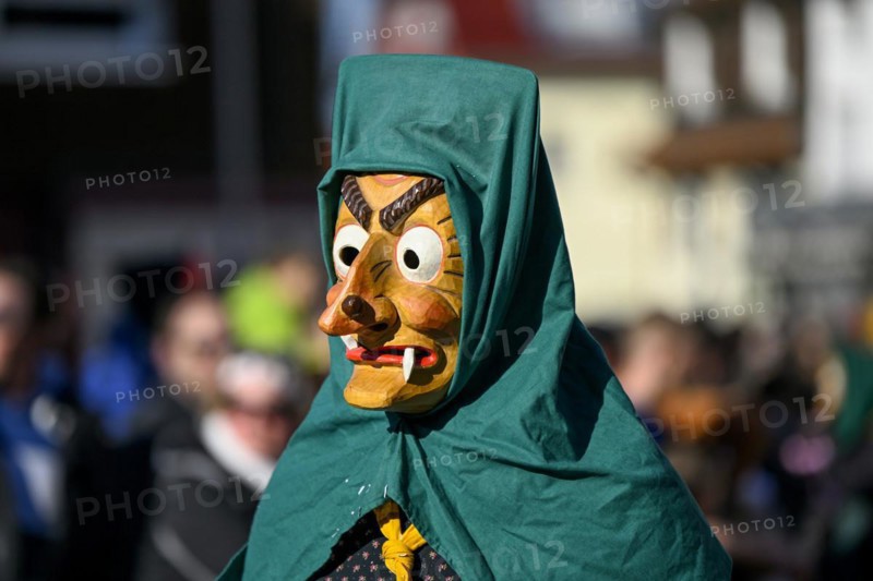 Jester's Guild Schwarzwaldhexen from Buehlertal at the big carnival procession