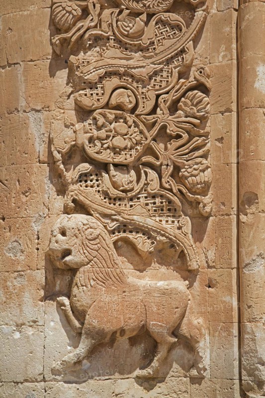 Low relief at 17th century Ishak Pasha Palace ? shak Pa? a Saray?