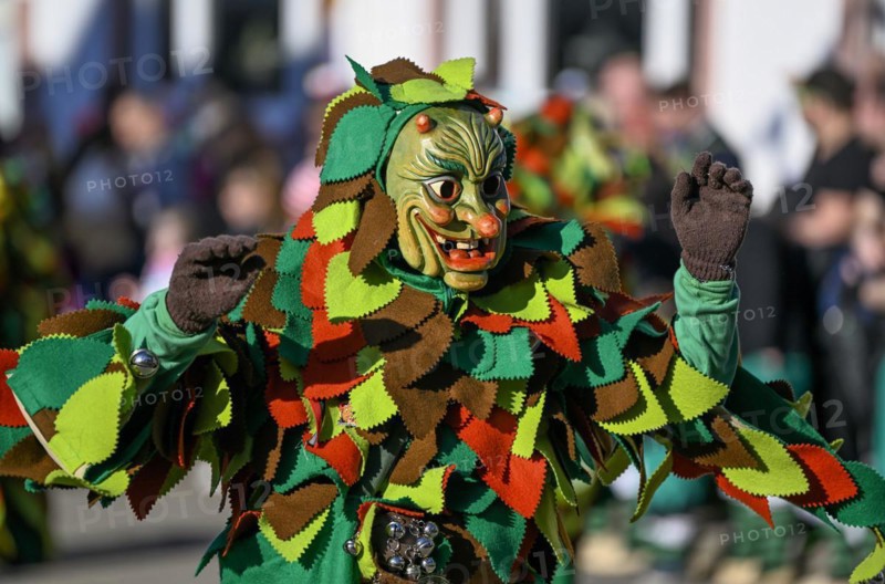 Narrenzunft Friburger Schlossberggeister at the Great Carnival Parade