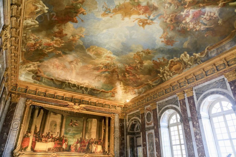 Hercules Hall with monumental painting The Supper in the House of Simon the Pharisee by Paolo Caliari called Veronese