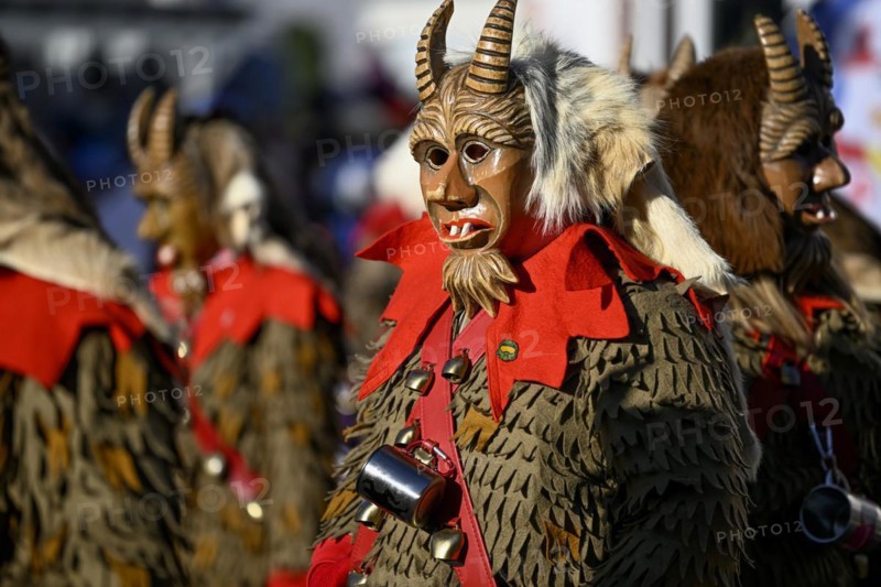 Geissentaeler Narrenzunft from Menzenschwand at the big carnival procession