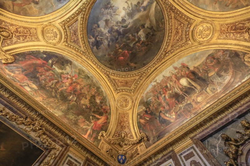 Ceiling painting Salon de Diane