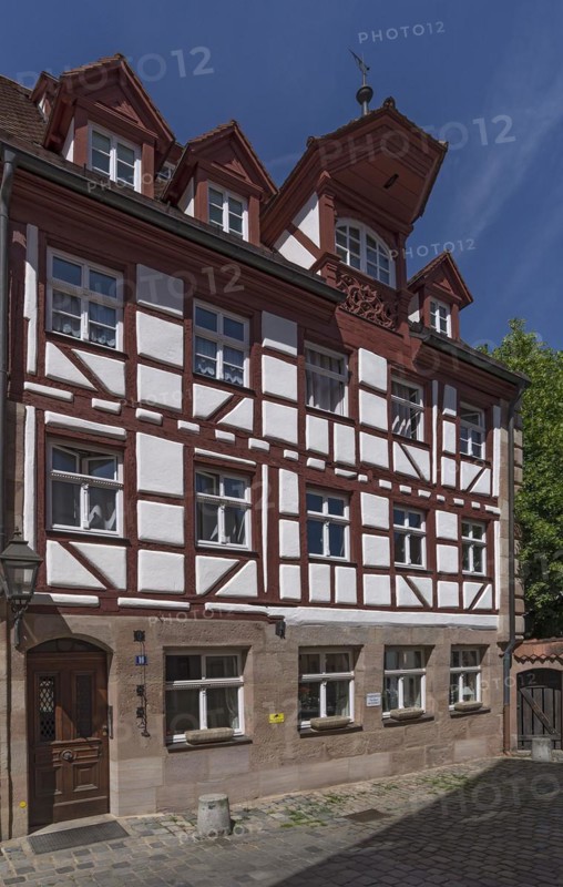 Historic half-timbered house