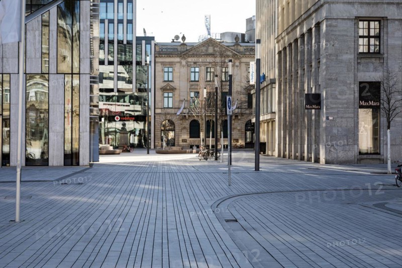 Duesseldorf city centre