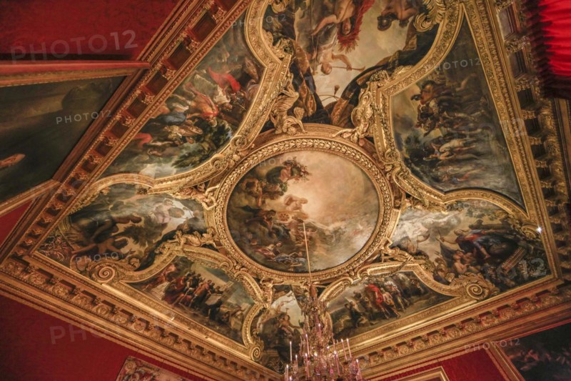 Ceiling Painting Throne Room Salon dApollon
