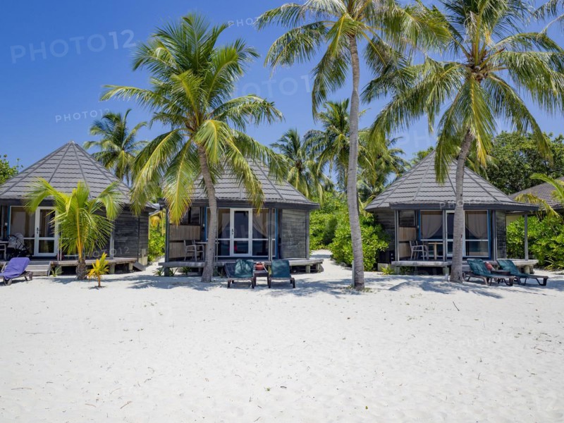 Holiday island in the Maldives