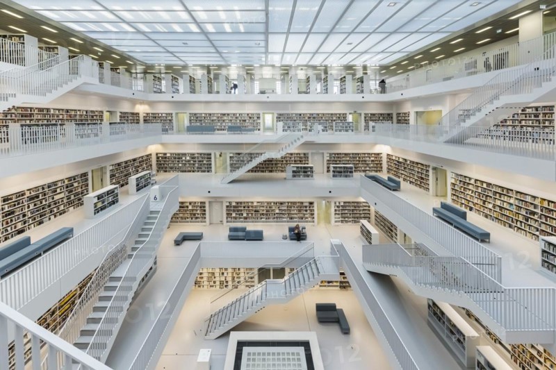 City Library at Mailaender Platz