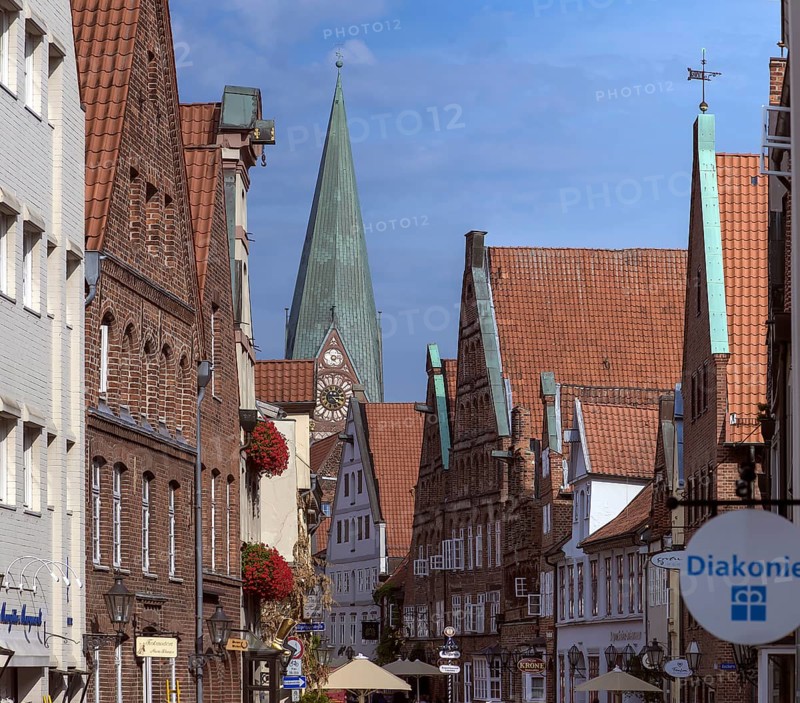 Historic Giebl houses in the old town
