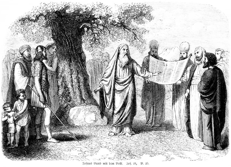 Joshua's covenant with the people