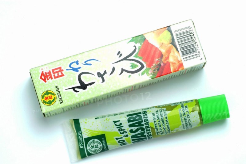 Wasabi paste in a tube