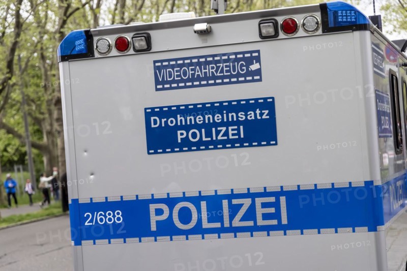 Police drone operation