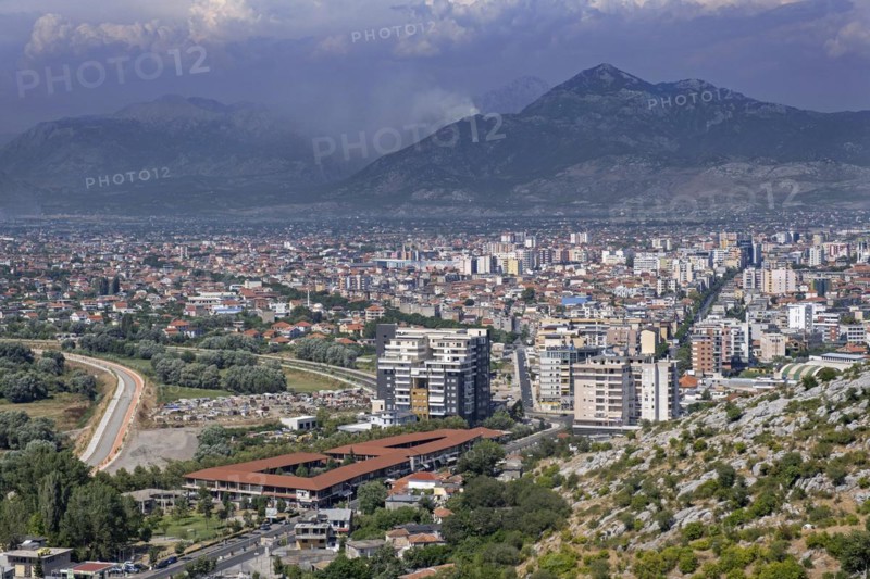 View over the city Shkoder