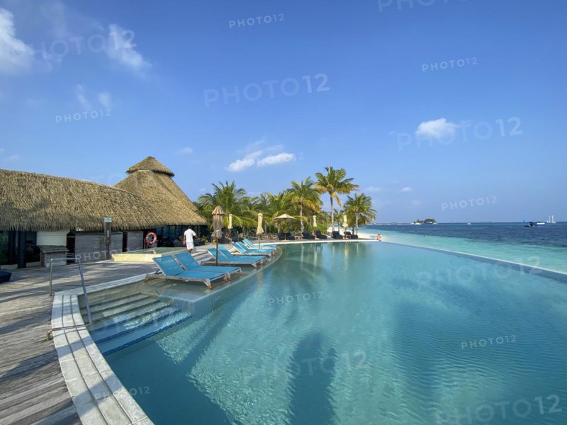 Holiday island in the Maldives