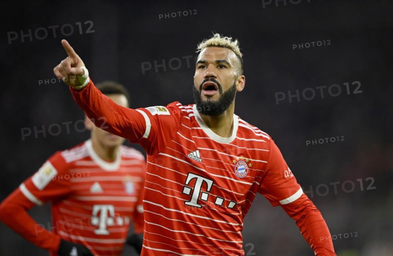Goal celebration Eric Maxim Choupo-Moting FC Bayern Munich FCB