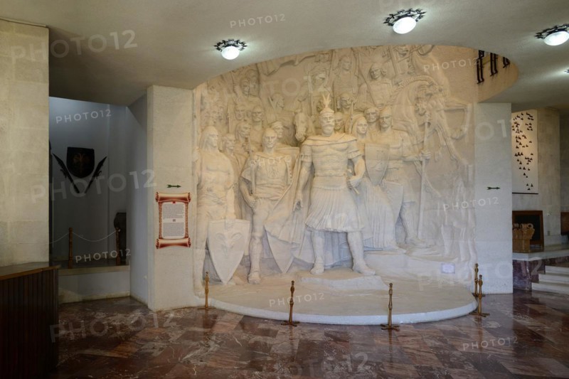 The League of Lezha in the Skanderbeg Museum of the Fortress of Kruja or Kruje