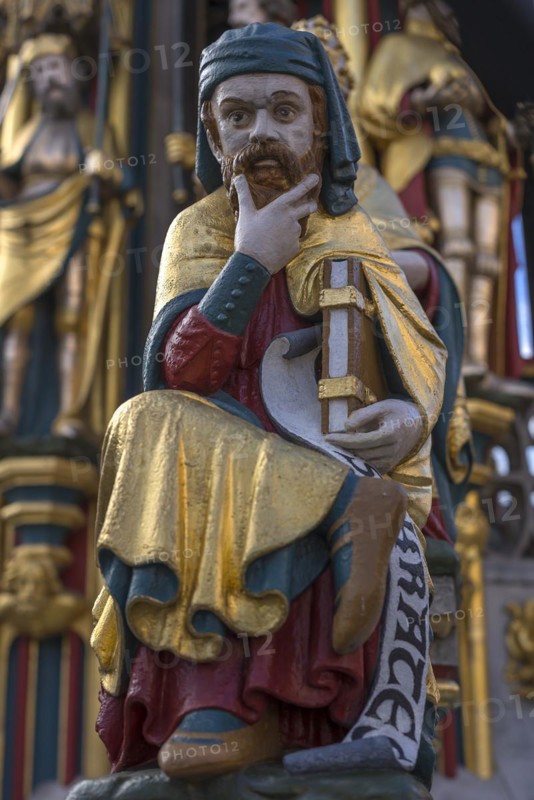 Figure at the Beautiful Fountain: Socrates