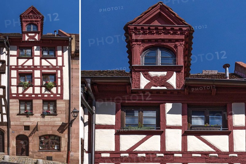Historic half-timbered house