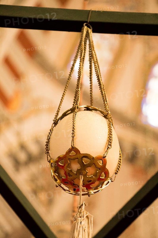 Ostrich egg found in Ottoman made mosques in Istanbul